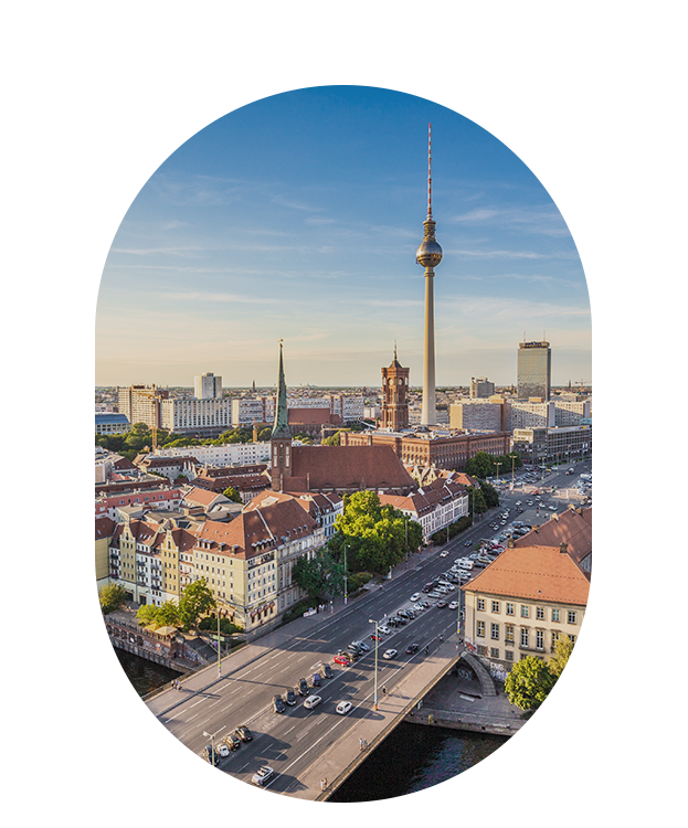 Tv-tårnet i Berlin.